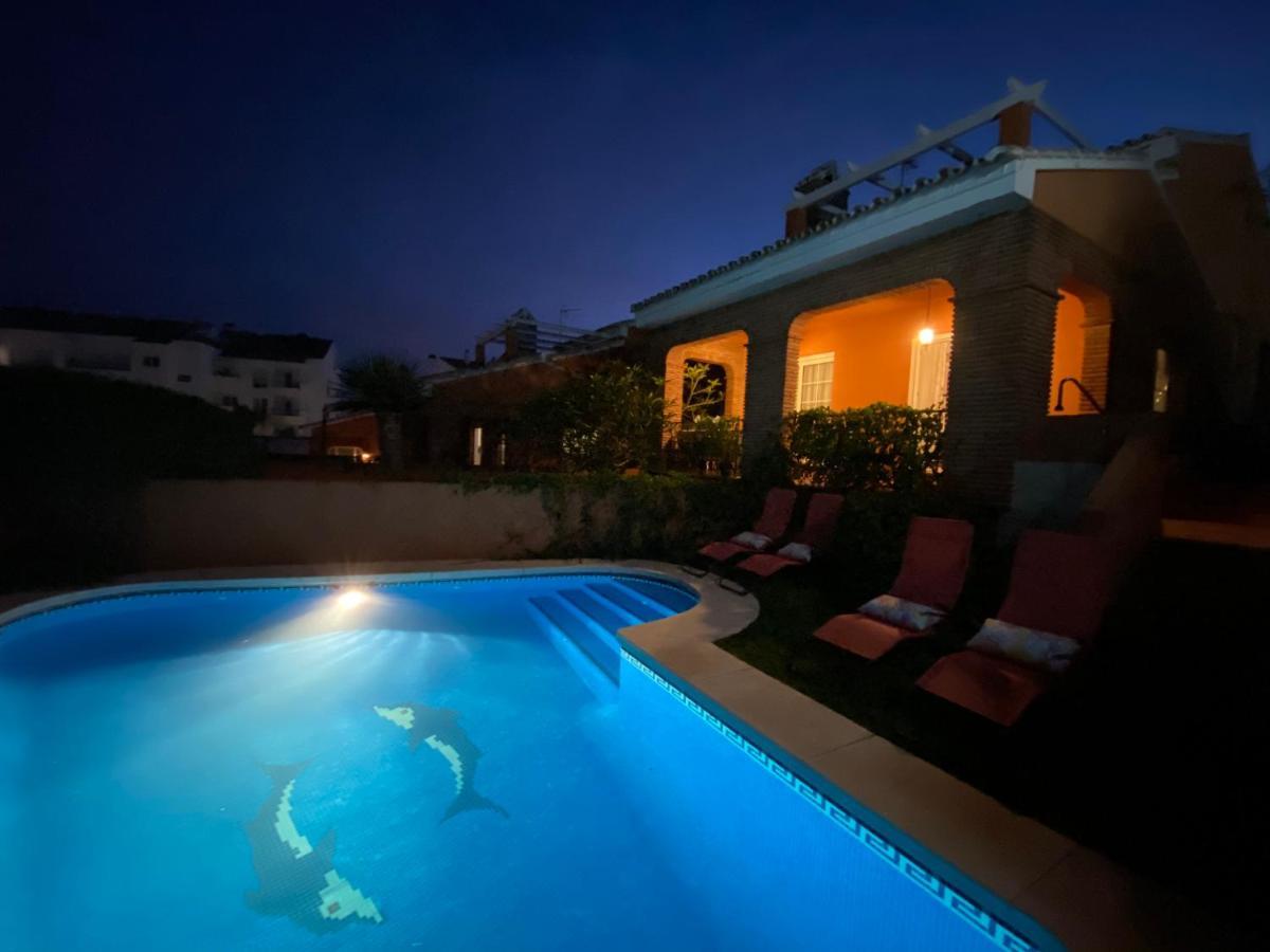 Villa With Heated Private Pool, Sea View& Turkish Sauna Benalmadena Exterior photo